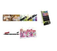 TOMBOW feutres DUAL BRUSH PEN ABT kit 18 coul…