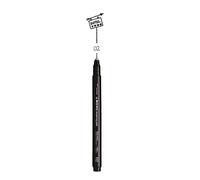 Tombow Fineliner MONO – Stylo fin 02 (env. 0,30 mm) encre pigmentée, résistant à l'eau, noir