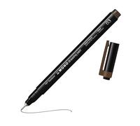 Tombow Fineliner MONO drawing pen marron - Feutre fineliner, stylo de dessin, encre pigmentée résistante à l’eau, pointe 0,3 mm, idéal pour croquis et dessins techniques [WS-EFL31-03]