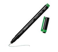 Tombow Fineliner MONO drawing pen vert - Feutre fineliner, stylo de dessin, encre pigmentée résistante à l’eau, pointe 0,3 mm, idéal pour croquis et dessins techniques [WS-EFL07-03]