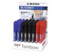 Tombow Fineliner MONO twin pen 0,4/0,8 display ass (48) Tombow Fineliner MONO twin pen 0,4/0,8 présentoir ass (48)