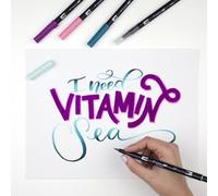 Tombow Kit de calligraphie 'advanced', kit de 10
