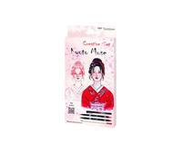 Tombow Kyoto Muse Kit créatif japonais avec stylo ABT Dual Brush Pen | Lot de stylos pinceaux inspirés du Japon, feutres fines, papier aquarelle A6 pour dessiner des paysages japonais et aquarelle