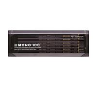 Tombow Lot De 12 Crayons Graphite Haute Qualité Mono 100 8h