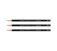 TOMBOW Lot de 3 Crayons Graphite Haute Qualité MONO 100 3H