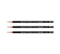 TOMBOW Lot de 3 Crayons Graphite Haute Qualité MONO 100 3H