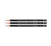 Tombow Lot De 3 Crayons Graphite Haute Qualité Mono 100 6h