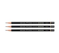 Tombow Lot De 3 Crayons Graphite Haute Qualité Mono 100 8h