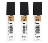 TOMBOW Lot de 3 Etuis de 12 Mines pour porte-mine pointe calibrée 0,5 mm dureté 2B