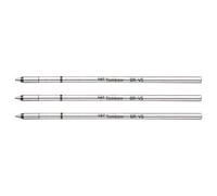 Tombow Lot De 3 Mines Br-Vs Pour Stylo Bille Pointe Moyenne Noir