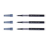 TOMBOW Lot de 3 Recharges Mine pour Roller Pointe Fine 0,5 - Trait 0,3mm Noir