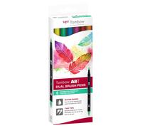 Tombow Marker ABT Dual Brush 6C-3 Tattoos carton (6) Tombow marqueur ABT Dual Brush 6C-3 Tatouages carton (6)