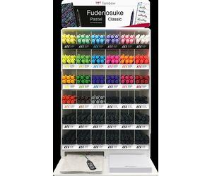 Tombow Marker Fudenosuke ensemble d'étiquettes pour présentoir modulaire