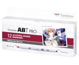 Tombow Marqueur alcool ABT PRO Dual Brush 12P-5 ensemble Manga (12)