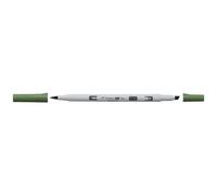 Tombow Marqueur Base Alcool Double Pointe Abt Pro 158 Olive Noire