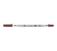 Tombow Marqueur Base Alcool Double Pointe Abt Pro 837 Rouge Vin