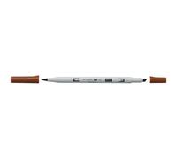Tombow Marqueur Base Alcool Double Pointe Abt Pro 977 Marron Cuir