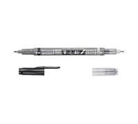 Tombow Marqueur Fudenosuke Pinceau Ws-Sct Duo De Noir Et De Gris, Tombow, De L'art, Des Fournitures D'art