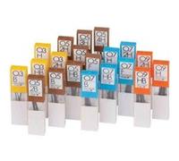 Tombow Recharges pour porte-mine EX-03P-B - 0,3 mm B - Boîte de 12