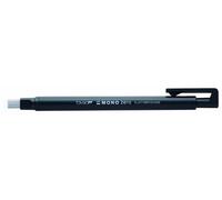 Tombow Mono Zero Stylo gomme de précision à bout rectangulaire avec 2 recharges Noir