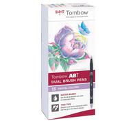 TOMBOW Peintre double fibre "Dual Brush Pen ABT" couleurs pastel