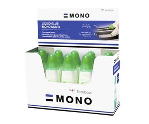 Tombow PT-MTC-10P Colle blanche liquide à deux extrémités | Colle à papier forte à double pointe pour l'école et les travaux manuels, colle liquide, sans acide pour photos