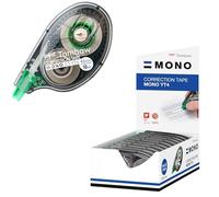 Tombow Réf CT-YT4 Correcteur à sec roller Boîtier transparent 4 mm x 10 m Lot de 10