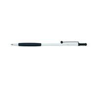 Tombow Stylo Bille Design Zoom 707 Corps Blanc/Noir Pointe Moyenne