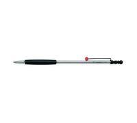 Tombow Stylo Bille Design Zoom 707 De Luxe Argent Brillant