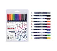 Tombow Stylo de calligraphie Fudenosuke, dureté 1, set de 10