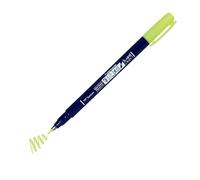 Tombow WS-BH91 Feutre brush Fudenosuke Néon Jaune, Pointe Dure