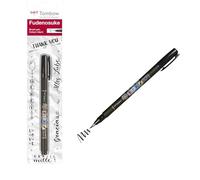 Tombow Stylo-feutre WS-BS Fudenosuke pointe souple noir