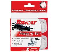 Tomcat Press 'N Set Lot de 2 pièges à Souris