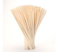 TOMCENXI Lot de 60 bâtons diffuseurs de roseaux, bâtons en bois de rotin naturel, 25,4 cm, recharges pour diffuseur d'huiles essentielles pour la maison, le bureau