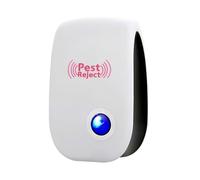 Tomedeks 4 Pièces Répulsif Ultrason Anti-Rongeurs Insectes, Ultrason Anti Moustique, Intérieur Répulsif Électronique Insectes pour Souris, Rats Fourmis Araignées Moustiques