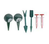 Tomedny Lot de 6 Mini épandeurs de graines, Distributeur de graines avec 5 Vitesses, Aide au semis, plantoir et espaceur Plus Large, épandeurs de Jardinage pour Carottes, laitue, Herbe