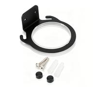 Tomedny Support seche cheveux, porte-coiffure, organisateur de cheveux mural Organisateur Black Blow Dryer Sèche en aluminium Hairdryer Stand Metal Blow Tool Rangement pour la salle de bain
