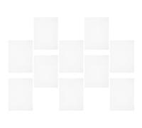 TOMETURE 10 Feuilles D'huile de Lubrification pour Déchiqueteuse, Papier Blanc Antirouille, Protège et Nettoie Les Engrenages, Prolonge la Durée de Vie du Broyeur, Lot de 10 Pièces