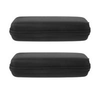 TOMETURE 2 Pièces Étui de Rangement Rigide Eva pour Accessoires | Compartiments Internes sur Mesure, Fermeture Éclair, Résistance aux Chocs, Transport en Déplacement Professionnel