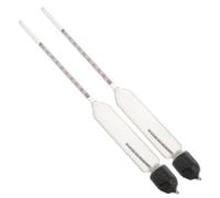 TOMETURE 2 Pièces Hydromètre et Laboratoire pour Verre Laitiers Lait Produits Mesure Précise et Fiable pour Contrôle Qualité et Transformation Laitière de Chèvre