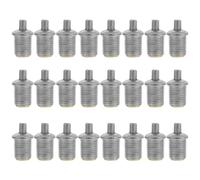 TOMETURE 30 Pièces Serrage-câble en Acier Robuste Résistance à L'abrasion et Haute Ténacité pour Câble Métallique 1-2mm Suspendre de Lustres Domestiques et Commerciaux