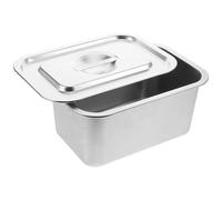 TOMETURE Bac à Compost Intérieur Évite Les Odeurs avec Couvercle en Acier Inoxydable Boîte de Rangement pour Déchets Alimentaires Cuisine