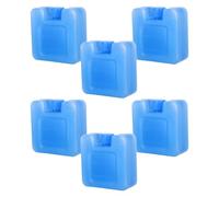 TOMETURE Blocs Réfrigérants Haute Efficacité Pack de 6 en Plastique pour Ventilateur et Ambiance Estivale et Refroidisseur d'air pour Maison et Bureau