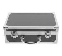 TOMETURE Boîte à Outils Portable en Alliage D'aluminium Mousse et Serrure, Compacte 25,5x16,5x9,5 Cm, Organiser et Ranger Outils pour Usage Professionnel et Déplacements, Mallette Légère