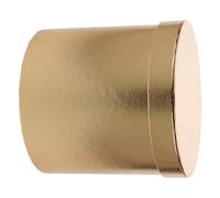 TOMETURE Boîte à Roses Éternelles Ronde en Carton, Petite Jardinière Couvercle, Emballage pour Compositions, Coffret Présent pour Fêtes et Décorations