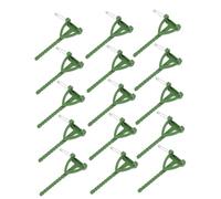 TOMETURE Broches en Plastique Triangulaires de T, Lot de 100 pour Corsages de Mariage, Accessoires DIY pour Fleuristes, Utilisables Lors de Mariages et Banquets