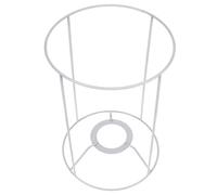 TOMETURE Cadre Abat-jour Filaire Fer pour Suspension Structure DIY Robuste et Cadre Métallique Vintage pour Lampe de Plafond et Lampe de Table