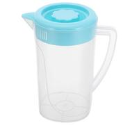 TOMETURE Carafe en plastique avec poignée : Carafe infuseur à fruits avec bec verseur - 2 L - Idéale pour l'eau, les jus, les boissons et le café infusé à froid.