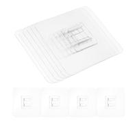 TOMETURE Chevilles pour Meubles Dispositif Anti-basculement 30 Pièces sans Perçage, 30 Sangles Adhésives en Acrylique Montage Simple pour Sécuriser Meubles Chambre Bébé