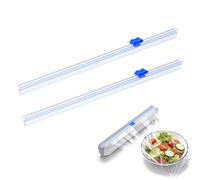 TOMETURE Couteaux à découper film plastique 2pcs avec lame résistante pour emballage et usage en housewarming